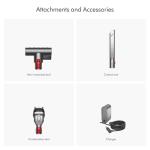 Dyson Car+Boat Handheld Vacuum, Cordless and Lightweight, Cleans Hard Surfaces and Upholstery, 115AW, 2 Power Modes, Up to 50 Minutes²