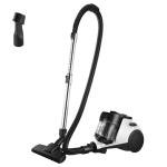 Eureka Bagless Canister Vacuum Cleaner, 1100W High Power Vacuum Cleaner for Carpets and Hard Floors HEPA Filter Extension Tube 2-in-1 Crevice Tool Floor Nozzle, NEN121WH