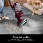 Shark DETECT Lift-Away Corded Upright Vacuum with Detect Technology, Self-Cleaning Brushroll for No Hair Wrap, Anti-Allergen Complete Seal, and Odor Neutralizer Technology, Burgundy, LA492