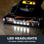 Eureka Powerful Upright Vacuum Cleaner for Home Pet Hair, Lightweight Household Upright Vacuum for Carpet and Hard Floor, MaxSwivel Pro NEU350 with Pet Tool, Yellow