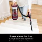 Shark DETECT Lift-Away Corded Upright Vacuum with Detect Technology, Self-Cleaning Brushroll for No Hair Wrap, Anti-Allergen Complete Seal, and Odor Neutralizer Technology, Burgundy, LA492