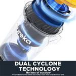 Eureka Powerful Upright Vacuum Cleaner for Home Pet Hair, Lightweight Household Upright Vacuum for Carpet and Hard Floor, MaxSwivel Pro NEU350 with Pet Tool, Yellow