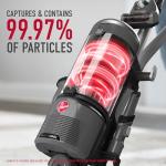 Hoover WindTunnel Swivel Pet Bagless Upright Vacuum Cleaner forhome use on Carpet and Hard Floors, Corded Upright Vacuum Cleaner for Pet Hair, Lightweight Design, Swivel Steering