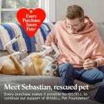 Bissell CleanView Swivel Vacuum with Triple Action Brush Roll, Swivel Steering, Extension Wand, Easy-Empty Dirt Tank, Multi-Cyclonic Suction System, New 2024 Model