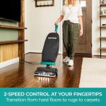 Kenmore BU1001 B200 Series Commercial Grade Vacuum Cleaner Lightweight 14L Capacity Bagged Upright Vac with LED Headlight and 2-Speed Setting Powerful Suction for Pets, Carpets & Hard Floor