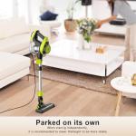 Intercleaner 23Ft Corded Vacuum Cleaner,2 Operation Mode Powerful Suction Stick,19''-30'' Adjustable Tube Handheld Vac for Hard Floors Carpets Pet Hair,Wall Mount Storage