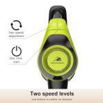 Intercleaner 23Ft Corded Vacuum Cleaner,2 Operation Mode Powerful Suction Stick,19''-30'' Adjustable Tube Handheld Vac for Hard Floors Carpets Pet Hair,Wall Mount Storage