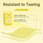 50558 Canister Vacuum Bags Replacement for Kenmore Vacuum Type C/Q 5055, 50555, 50557, 50558 and Pana·sonic Type C-5, C-18 Vacuum bags- 12 Pack