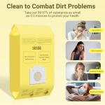 50558 Canister Vacuum Bags Replacement for Kenmore Vacuum Type C/Q 5055, 50555, 50557, 50558 and Pana·sonic Type C-5, C-18 Vacuum bags- 12 Pack