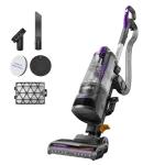 Eureka FlexReach Powerful Upright Vacuum Cleaner for Carpet and Hard Floor, Lift-Up Vacuum with Large Dust Cup, Anti-Tangle, NEU651PL, Purple