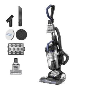 Eureka Upright Vacuum Cleaner for Carpet and Hard Floor,Powerful Vacuum with Dual Cyclone Suction,Swivel Steering,Anti-Tangle,Large Dust Cup,NEU612BL, Blue