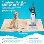 Simplicity Vacuums Allergy Bagged Vacuum Cleaners for Home, Carpet, Rugs, and Hardwood, Multi Surface Upright Vacuum Cleaner with Certified HEPA Vacuum, Pet Vacuum, S20EZM