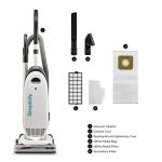 Simplicity Vacuums Allergy Bagged Vacuum Cleaners for Home, Carpet, Rugs, and Hardwood, Multi Surface Upright Vacuum Cleaner with Certified HEPA Vacuum, Pet Vacuum, S20EZM