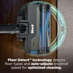 Shark PowerPro Reveal Plus Cordless Vacuum, FloorDetect & Dirt-Reveal Technology, HEPA Filter, Carpet & Hard Floor, Rechargeable, Charcoal, IZ376H