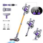 MBYULO Cordless Vacuum Cleaner, 450W 50Kpa Powerful Stick Vacuum, Up to 70Mins Rechargeable Battery, Vacuum Cleaners for Home Anti-Tangled Lightweight Handheld for Hardwood Floor, Carpets, Pet Hair