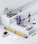 MBYULO Cordless Vacuum Cleaner, 450W 50Kpa Powerful Stick Vacuum, Up to 70Mins Rechargeable Battery, Vacuum Cleaners for Home Anti-Tangled Lightweight Handheld for Hardwood Floor, Carpets, Pet Hair