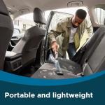 BLACK+DECKER dustbuster reveal Handheld Vacuum Cordless, Car Vacuum Portable Cordless, LED Light, Long Run Time, Rechargeable Lightweight Dust Buster, Includes Crevice Tool, Charging Base (HLVD320B42)