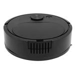 Fdit Robot Vacuum Cleaner, Mini Automatic Avoidance USB Charging Smart Sweeping Robot for Wooden Flooring for Carpet (Black)