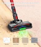 KTTLDRN Cordless Vacuum Cleaner, 500W 45Kpa 60Mins Stick Vacuum Cleaner for Home, Self-Standing Vacuum with 1.5L Dust Cup and HEPA Filter, Anti-Tangle Brush for Hardwood Floors, Carpets, and Pet Hair