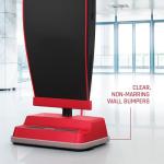 Hoover Commercial Prime Lite Upright, Vacuum Cleaner for Carpet and Hard Floor, Bagged Professional Pro Grade, CH50300, Red