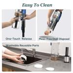 LEVOIT Cordless Vacuum Cleaner with HEPA Filter, Stick Vac with Tangle-Resistant Design, Up to 60 Mins, Powerful Suction, Lightweight, Mini Motorized Brush, for Carpet, Hard Floor, Pet Hair, LVAC-300