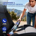 Filigo Handheld Vacuum Cordless Rechargeable 2-Speed Modes| 3-in-1 Portable Cordless Vacuum Cleaner with Charging Dock, for Car Home Office and Pet Hair（Blue）