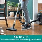 Kenmore KW3010 Bagged Canister Vacuum 3 Gallon Lightweight Cleaner High Efficient with 3 Cleaning Tools & Washable Filter for Household, Hard Floor, Carpet & Pet Hair, 3Gallons, Black+Dry