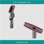 Kenmore Bagless Upright Vacuum 2-Motor Power Suction Lightweight Carpet Cleaner with 10’Hose, HEPA Filter, 2 Cleaning Tools for Pet Hair, Hardwood Floor, Green, 2 Liters