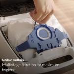 Miele Complete C3 Limited Edition Bagged Canister Vacuum Cleaner with AirClean System, AllTeQ Universal Floorhead, and Parquet Twister Floorbrush, in Tayberry Red