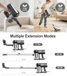 qimedo Corded Stick Vacuum Cleaner, Plug in Stick Vacuum Cleaner for Home, Handheld Vacuum Cleaners for v1 Hard Floor,Carpet (Simple Style)