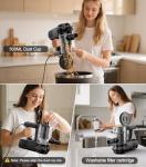 qimedo Corded Stick Vacuum Cleaner, Plug in Stick Vacuum Cleaner for Home, Handheld Vacuum Cleaners for v1 Hard Floor,Carpet (Simple Style)