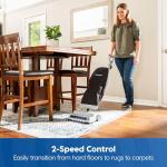 Vacmaster UB0402 Commercial Vacuum Cleaner Ultra-Lightweight 14L Capacity Bagged Upright Vac with LED Headlight and 2-Speed Setting Powerful Suction for Pets, Carpets & Hard Floor