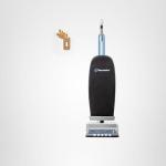 Vacmaster UB0402 Commercial Vacuum Cleaner Ultra-Lightweight 14L Capacity Bagged Upright Vac with LED Headlight and 2-Speed Setting Powerful Suction for Pets, Carpets & Hard Floor