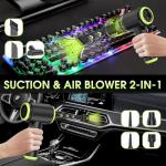 WADCIMC Handheld Vacuum Cordless - Car Vacuum Cleaner with Brushless Motor, 20000PA High Power, 2 in 1 Air Duster and Vacuum Cleaner, Mini Hand Held Vacuum Rechargeable for Home, Car, Office, Pet Hair