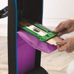 Oreck HEPA Swivel Upright Vacuum Cleaner, Lightweight Bagged Upright Vac, HEPA Media Filtration, Traps Debris and Locks in Dirt, Swivel Steering, Corded Vacuum Cleaners for Home Use