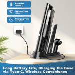 Handheld Vacuum Cordless,10KPA Powerful Suction Car Vacuum with 2-Speed, Vacuum Cleaner with Charging Dock, Portable Lightweight 4-in-1 Mini Hand Held Vacuum for Car Home Pet Office and Pet Hair