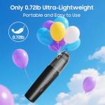 A9life Handheld Vacuum Cordless, Car Vacuum Cleaner Portable with HEPA Filter, 2 Suction Modes, Mini Hand Held Vacuum Rechargeable for Car, Home, Pet Hair, Office, Desk, Keyboards (Black)