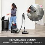 Kenmore BC4039 600 Series Pet Friendly Bagged Canister Vacuum with POP-N-GO, Pet PowerMate, Hair Eliminator Brushroll, HEPA Filter, Performance Indicator, Extended Reach and Auto Cord Rewind