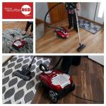 Atrix Turbo Red AHC-1 HEPA Canister Vacuum Cleaner – Powerful 1,400W Variable Speed Motor, Lightweight 6-Quart Bag Design, 3-Stage Filtration, Telescopic Wand, Full Bag Indicator & Accessory Kit