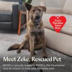 Bissell Pet Hair Eraser Turbo Lift-Off Vacuum, w/Self-Cleaning Brush Roll, HEPA Filtration, Powerful Pet Hair Pickup with TurboBrush Pivot Tool & LED-lit dusting Brush & Crevice Tool, 3774F