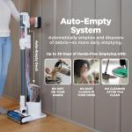 Shark Clean & Empty Cordless Stick Vacuum – Lightweight Cordless Vacuum with Auto-Empty System, HEPA Filter, Portable, Rechargeable, Exclusive Motorized Hand Tool for Pet Hair, BU3523