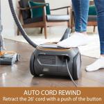 Kenmore BC4040 400 Series Lightweight Bagged Canister Vacuum Cleaner 2-Motor System, HEPA Filter, Extended Reach, Auto Cord Rewind with Height Adjustment for All Floors