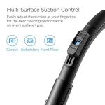 Eureka Bagless Canister Vacuum Cleaner, Lightweight Vac for Carpets and Hard Floors, w/Filter, Blue, Whirlwind NEN110B