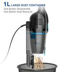 Vazone R6X Corded Stick Vacuum Cleaners for Home, 20Kpa Powerful Suction Stick Vacuum with 16Ft Cord, 2 in 1 Lightweight Handheld Vacuum Cleaner for Hardwood Floor Pet Hair