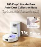 NARWAL Freo S Robot Vacuum and Mop Combo, 8000Pa Suction, 180 Days Hands Free, Self-Emptying Base, LDS Navigation, Obstacle Avoidance, Robot Vacuum Cleaner for Pet Hair & Hard Floors