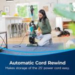 Bissell MultiClean Allergen Rewind Pet Vacuum with HEPA Filter Sealed System, Automatic Cord Rewind, Tangle-Free Brush Roll, & LED Headlights, 3402
