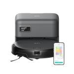 eufy C10 Robot Vacuum Self Emptying, 8 Weeks Hands Free, Advanced Smart Mapping with LiDAR Navigation, 2.85-Inch Slim Design, Powerful Suction, Edge Expansion Brush for Pet Hair, Carpet Detection