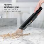 Shark WANDVAC Cordless Hand Vac, Lightweight, Versatile and Portable at 1.4 lbs., Powerful Suction for Pet Hair, Charging Dock, One-Touch Empty for Car & Home, Duster Crevice Tool, Black, WV201BK