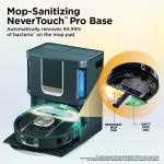 Shark Robot Vacuum & Mop Combo, PowerDetect ThermaCharged NeverTouch Pro, Self-Emptying, Self-Refill with Heated Mop Cleaning, 60-Day Capacity,30-Day Tank, 6 Power Detect Technologies, Black, RV2920XE