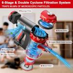 elezon A200 Cordless Vacuum Cleaner, Stick Vacuum with Powerful Suction, 38 Mins Runtime, Rechargeable Battery, HEPA Filter, Portable Lightweight Vacuum Cleaners for Home, Hard Floor, Pet Hair